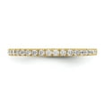 thumbnail image 3 of Auriga 14K Yellow Gold Lab Grown Diamond Band for Women Size 7 (0.4ct, Color- D-E-F, Clarity- VS/SI), 3 of 6