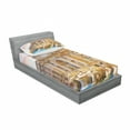 thumbnail image 3 of Ambesonne Vintage Fitted Sheet & Pillow Sham Set, Culture Photography, Queen, Multicolor, 3 of 3