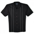 thumbnail image 2 of Indygo Smith Men's Relaxed Fit No Tuck Short Sleeve Rayon Sport Shirt, 2 of 5