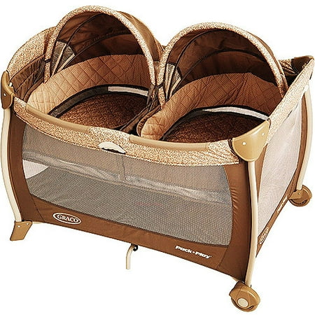 Graco Pack n Play Play Yard with Twins Bassinet - Kensington