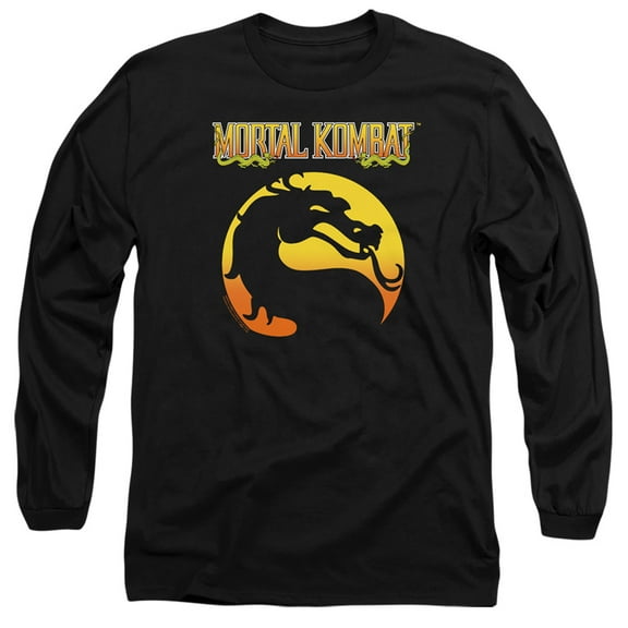 Mortal Kombat Klassic - Logo - Long Sleeve Shirt - XXX-Large