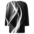 thumbnail image 5 of PuLe Women's Top Womens Tops Dressy Casual Fall Fashion Button Up V Neck Long Sleeve Shirts Loose Solid Basic Tees Shirt Blouses, 5 of 5