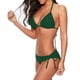 thumbnail image 4 of WILLBEST Trajes de Baño Para Mujer, Conjunto de Bikini Bandeau Con Push-Up, Traje de Baño Brasileño, Traje de Baño de Playa 4605, 4 of 5