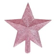 thumbnail image 2 of Top de árboles de Navidad Estrella Festival de decoración de árboles de Navidad, estrella para los regalos de Navidad de del árbol de Navidad para invierno, hogar Rosa, 2 of 8