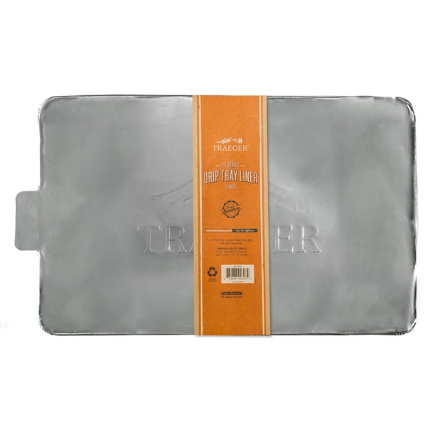 Traeger Pellet Grills Drip Tray Liners (5Pack) Tailgater
