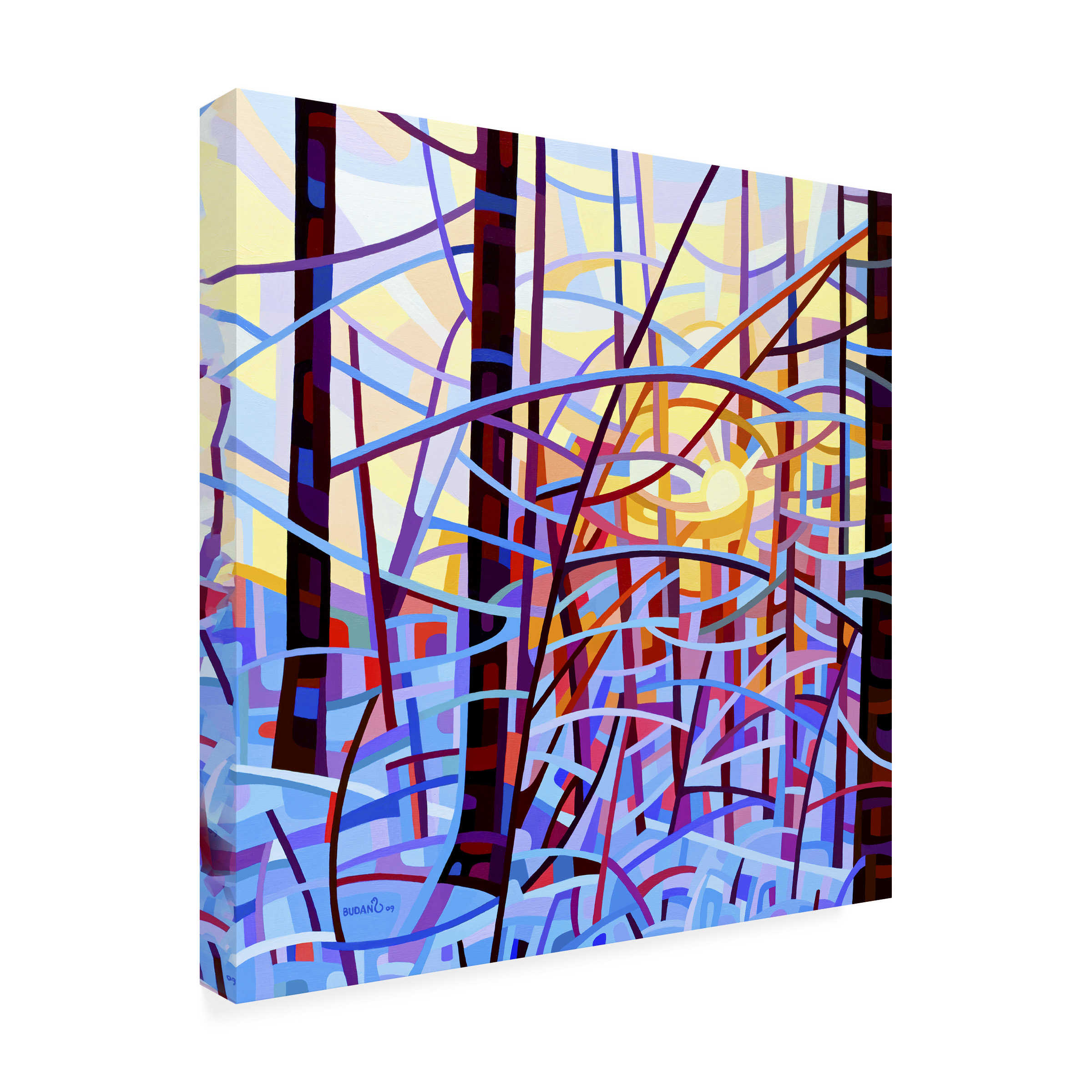 Trademark Fine Art "Sunrise" Canvas Art by Mandy Budan
