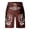 Wine, variant on IWRICH Men's Graphic Printed Retro Shorts Drawstring Elastic Waist Short Pants Casual Fashion Plus Size Pants with Pockets XL