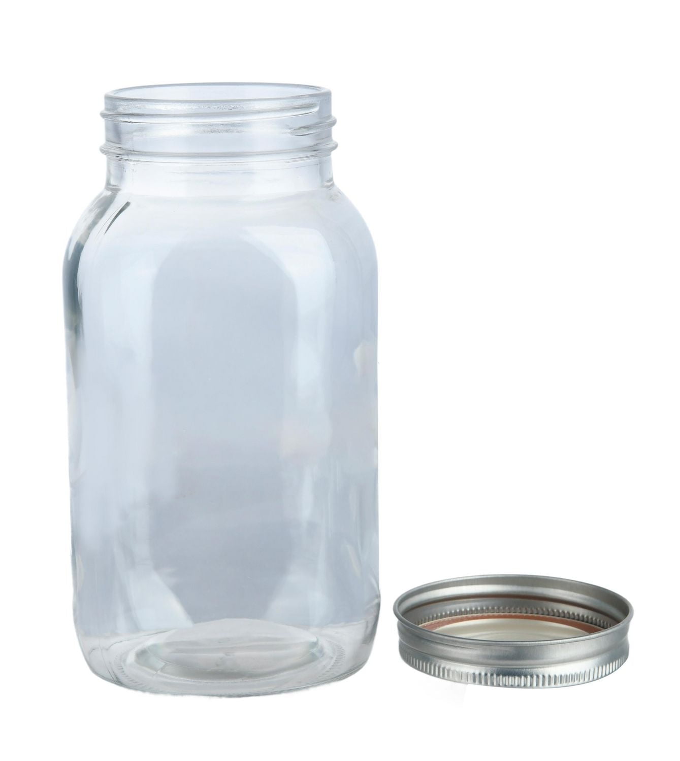 Mainstays Jar En Conserve En Verre Clair, 1L, 3 Pièces Pot en verre - 1 litre
