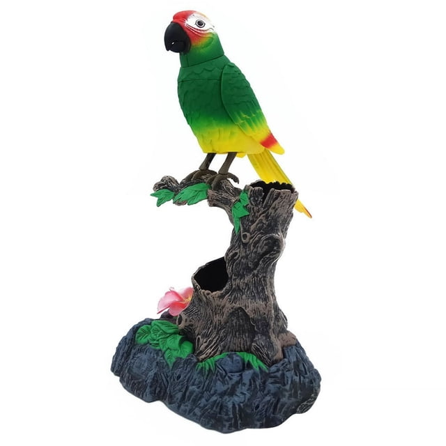 CNKOO Electronic Birds Toy Voice Control Interactive Festival Gift Simulation Bird Parrot Toy for Children