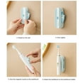 thumbnail image 7 of 4Pcs Magnetic Toothbrush Rack Holders Waterproof Strong Hold Stable Organizer for Storing Electric Toothbrush, 7 of 7