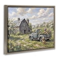 thumbnail image 2 of Stupell Industries Rustic Lodge Proud Dog by Truckload of Flowers Brown Floating Frame Canvas Art, 21 x 17, by Tabz Jones, 2 of 8
