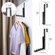 thumbnail image 4 of 1 PC Dark Blue 2 Piezas Plegables 4 Ganchos Para Ropa En La Puerta, 4 of 5