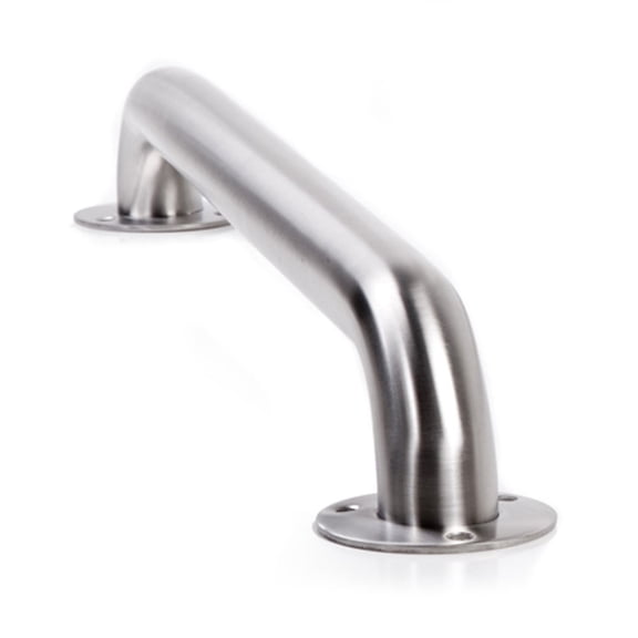 ARISTA 42 in. x 1-1/2 in. Exposed Screw Brushed Stainless Steel Safety Grab Bar