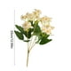 thumbnail image 3 of Ramo artificial de flores de plástico - rosa blanco, azul 1 pieza • recuerdo decorativo de 13 pulgadas, sin mantenimiento, resistente al desvanecimiento, regalo romántico para exhibición en la, 3 of 6