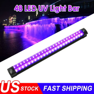 EEEkit UV Blacklight Bar, 10W 5.9ft LED Black Light for Body Paint