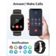 thumbnail image 2 of Reloj inteligente RUIMEN H1 de 1,8 pulgadas para hombre y mujer con 2 correas, negro y cobre, 2 of 7