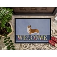 thumbnail image 3 of Carolines Treasures BB5524JMAT Corgi Welcome Door Mat Indoor Rug or Outdoor Welcome Mat 24x36 Doormat  24H X 36W, 3 of 4