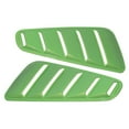 thumbnail image 4 of Ikon Motorsports Compatible with 10-14 Mustang OE Factory Rear Quarter Side Window Louvers Scoop Cover Vent Panel Painted #HD Gotta Have It Green, 4 of 7