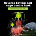 thumbnail image 5 of Fishhooks, Bait cage, Anti-hanging bottom fishhooks, Four-Hook Prevent Winding Fishing Set, Anti Hanging Bottom Explosion Hook Fishing Artifact for Fishing,, 5 of 7