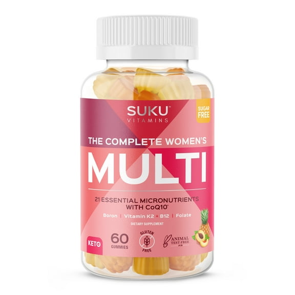 Suku Vitamins - Gummy Complete Wmns Multi - 1 Each -60 Count