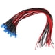 thumbnail image 4 of 100 diodos emisores de luz precableados transparentes de 12 V y 5 mm con cuentas de luz LED de alambre de 20 cm de azul a azul, 4 of 12