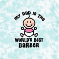 thumbnail image 4 of Inktastic My Daddy Worlds Best Barber Girls Toddler T-Shirt, 4 of 5
