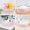 thumbnail image 4 of Nvzi 2pcs Small Woven Basket,Cute Rope Room Shelf Storage Basket, Cat Dog Toys Basket Chest Box, Empty Decorative Gift Basket with Handles -Pink, 4 of 4