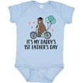 thumbnail image 3 of Inktastic Daddys 1st Fathers Day Boys Boys Baby Bodysuit, 3 of 5