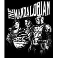 thumbnail image 2 of Men's Star Wars: The Mandalorian Guild on Assignment  Graphic Tee Black Small, 2 of 5