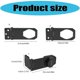 thumbnail image 3 of Multipurpose Without Key Bifold Door Lock Combination Twist Knob Hasp Latches for Cabinet and Closet Double Door, 3 of 5