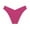 Hot Pink, variant on HAOTAGS Women Thong Panties,Breathable Moisture-Wicking Low-Rise Causal Panties Dark Blue S
