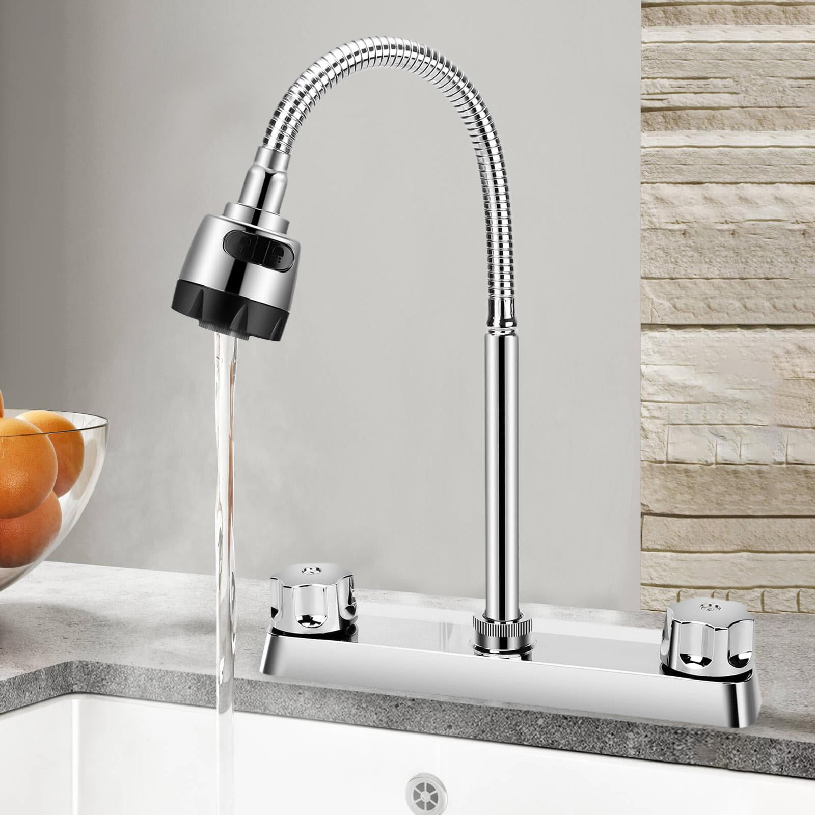 TISHITA RV Kitchen Faucet Camp Car Faucet, Lightweight,Modern,Easy to Install Sturdy Practical Flexible RV Sink Faucet for Motorhomes