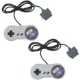 thumbnail image 1 of Rojuna-2 paquetes de mando de repuesto para mando de juegos SNES, sistema de entretenimiento Original Super Nintendo, 1 of 3