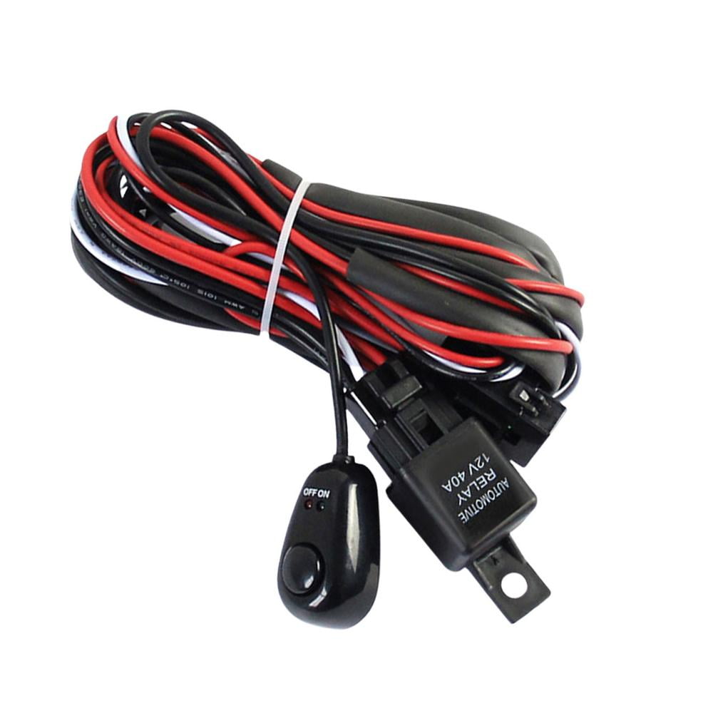 Famure Fog Lamp Switch Wiring Harness Durable Light Wiring Harness for