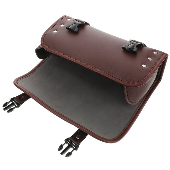 MLINS Vintage Motorcycle Side Bag Motorcycle Backseat Tank Bag Luggage Bag Ideal For Travel Motorcycles Tools Accessories Storage