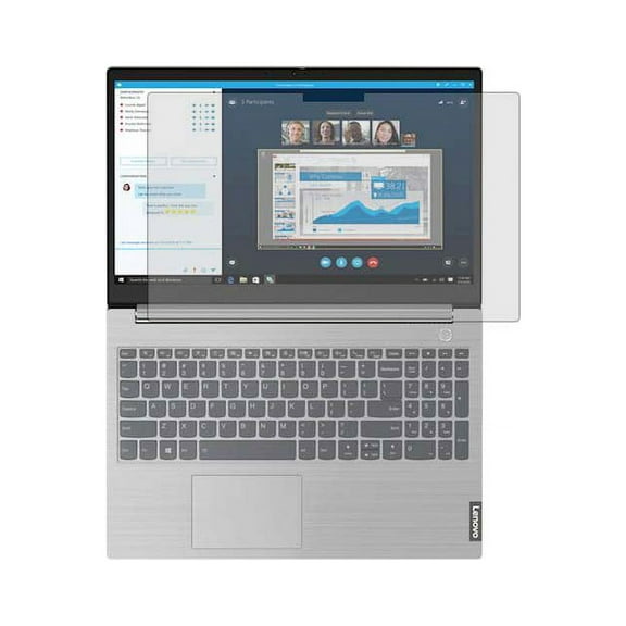 PcProfessional Screen Protector (Set of 2) for Lenovo Thinkbook 15ILL 15.6" Touch Screen Laptop Anti Glare Anti Scratch