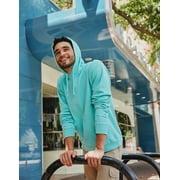Hanes Men's Garment Dyed Fleece Hoodie Black S