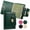 Emerald Luxe, variant on Wrapables A5 PU Leather Croc-Embossed Planner and Journal Clutch, Refillable 6-Ring Binder with Pen Holder for Work and Organization, Rose Pink