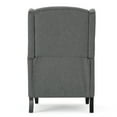 thumbnail image 6 of GDF Studio Weyland Contemporary Wingback Fabric Recliner, Charcoal, 6 of 6