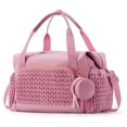 thumbnail image 4 of Mommy Diaper Tote Bag ，Large Capacity with Changing Pad & Pacifier Case, 4 of 7