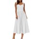 thumbnail image 1 of Vestidos de Primavera para las Mujeres, Vacaciones de Moda, Dos Vestidos de Cuello Tripulación de Manga Corta para las Mujeres, 1 of 9