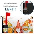 thumbnail image 2 of Fall Harvest Mailbox Cover Magnetic Large Size 25.5"x21" Autumn Thanksgiving Pumpkin Maple Leaves Mailbox Covers Fall Gnome Mailbox Wraps Post Letter Box Cover for Home Garden Yard Outdoor Decoration, 2 of 5