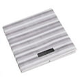 thumbnail image 4 of Linon Lane Bac de Rangement en Tissu à Rayures Gris, 4 of 11