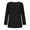 Black, variant on XuJwPNcy Women's Plus Size Tops Long Sleeve V Neck Tee Shirt Basic Womens Loose Fit T Shirt Dressy Casual Blouse（Red,X-Large)