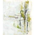 thumbnail image 2 of Vess, June Erica 20x23 White Modern Wood Framed Museum Art Print Titled - Green Glass II, 2 of 4