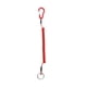 thumbnail image 3 of Llavero retráctil seguro en espiral, accesorios, cordones de pesca con mosquetón para aparejos de navegación, llaves al aire libre, Kayak rojo, 3 of 9