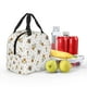 thumbnail image 5 of Easygdp Bees And Flowers Bolsa Térmica Premium - Tela Oxford Impermeable, Gran Capacidad, Bolsillo Frontal, Unisex para Trabajo, Escuela, Actividades al Aire Libre y Picnics, 5 of 8