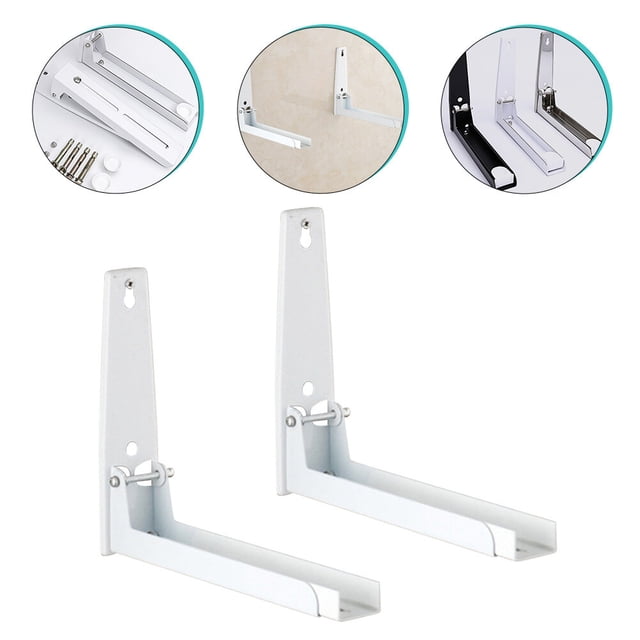 STRANDCHIC 1 Pair Microwave Oven Rack Stand with Retractable Design for Homeowners