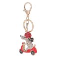 thumbnail image 4 of Porte-clés Pendentif, Porte-Clés Strass Dessin Animé Porte-Clés Design Convivial, 4 of 14