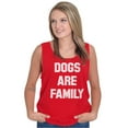 thumbnail image 4 of Dogs Family Mans Best Friend Pet Lady Tank Top T Shirts Men Women Brisco Brands X, 4 of 6